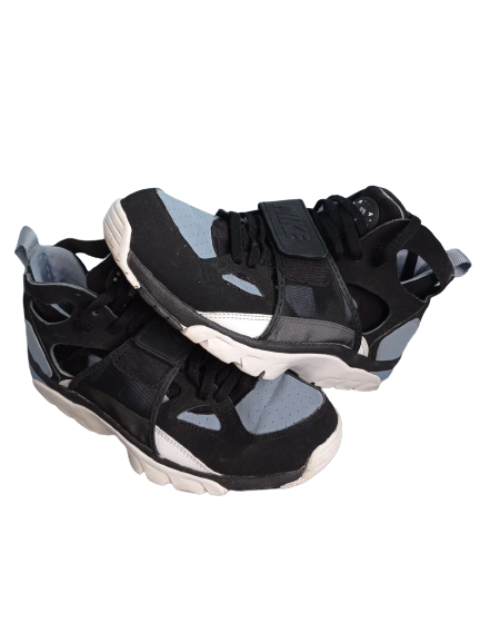 Air trainer huarache black cool blue hotsell